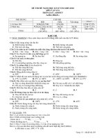 Đề thi HK2 09-10 tham khảo Lý 6_2