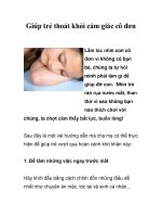 Giúp trẻ thoát khỏi cảm giác cô đơn pot