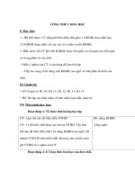 Hoá học 8 - CÔNG THỨC HOÁ HỌC doc