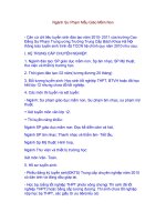 Ngành Sư Phạm Mẫu Giáo Mầm Non pdf