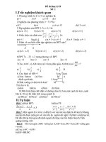 Đề ôn thi HK II(Toán 8)