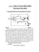 thiết kế và thi công mô hình mạch kích THYRISTOR trong thiết bị chỉnh lưu có điều khiển, chương 8 docx