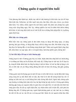 Chứng quên ở người lớn tuổi pot