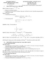 DE VA DAP AN THI THU KHOI D DH-CD 2010