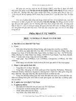 Tài liệu ôn thi Địa lý Tập 1