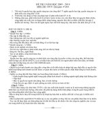 Đ62 THI VÀ ĐÁP ÁN HK II GDCD 12