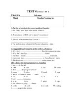 de thi hoc ki II - anh 6