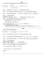 Đề thi thử HK2 mức độ tương đối