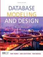 Database Modeling & Design Fourth Edition- P1 pptx