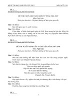 16-Bo de on thi Ngữ Văn  khoi 9