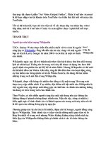 Tuần Báo TIN HỌC-Công Nghệ Thông Tin part 16 pptx