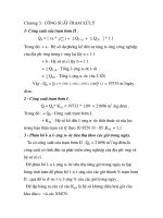 dự án cải tạo hệ thống cấp thoát nước thi trấn Phước Long, chương 3 ppsx