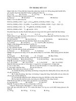 on thi HK1 mon Hoa 12