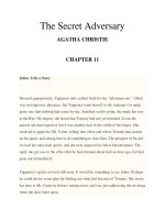 The Secret Adversary AGATHA CHRISTIE CHAPTER 11 pps
