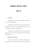 NHIỄM TRÙNG TIỂU (Kỳ 4) pdf