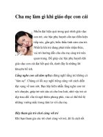 Cha mẹ làm gì khi giáo dục con cái ppt