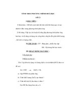 Hoá học 8 - TÍNH THEO PHƯƠNG TRÌNH HOÁ HỌC (tiết 2) ppt