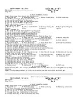 de kiem tra hoc kyII lop 10 hay