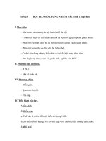 Tài liệu Sinh học 9 - ĐỘT BIẾN SỐ LƯỢNG NHIỄM SẮC THỂ (Tiếp theo) pptx