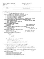 kiểm tra 1 tiết kì 2