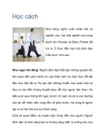 Học cách Qua hàng nghìn cuộc khảo sát và nghiên cứu doc