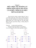 một số ứng dụng của điện tử công suất trong điều chỉnh tốc độ động cơ 3 pha, chương 8 potx