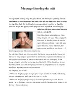 Xoa bóp để giảm đau gót chân pptx