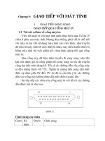 kết hợp máy tính với kit và vi xử lý, chương 9 docx