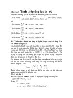 tính toán thiết kế công trình ( trụ sở Tổng công ty XNK xây dựng Việt Nam VINACONEX ), chương 4 ppsx