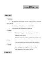 Giáo án Sinh học 10 nâng cao - TẾ BÀO NHÂN THỰC (t.t) doc