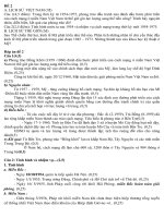 ĐỀ TỐT NGHIỆP LICH SU