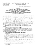 BAO CAO 2 CUOC VAN DONG -TH 2