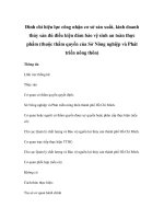 Đình chỉ hiệu lực công nhận cơ sở sản xuất, kinh doanh thủy sản đủ điều kiện đảm bảo vệ sinh an toàn thực phẩm (thuộc thẩm quyền của Sở Nông nghiệp và Phát triển nông thôn) pps