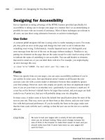 Tự học HTML và CSS trong 1 giờ - part 62 ppt