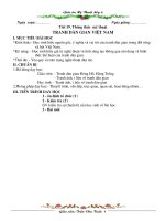 Giáo án MT HKII chuẩn