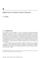 Chapter 4: Batteries for Electric Road Vehicles potx