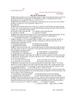 Bài Tập Ôn Thi Đại Học Môn Hóa potx