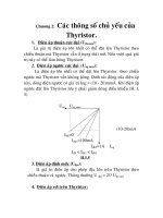 thiết kế và thi công mô hình mạch kích THYRISTOR trong thiết bị chỉnh lưu có điều khiển, chương 2 pptx
