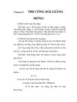 tính toán thiết kế nhà cao tầng ( viện y học các bệnh lâm sàn nhiệt đới ), chương 25 ppt