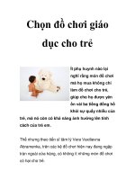 Chọn đồ chơi giáo dục cho trẻ potx