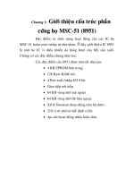 mạch ghi đọc eprom cho vi điều khiển 8951, chương 1 potx