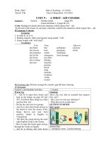 Giáo án anh 8 HK2 theo PPCT