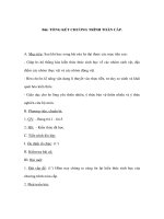 Sinh học 9 - TỔNG KẾT CHƯƠNG TRÌNH TOÀN CẤP pot