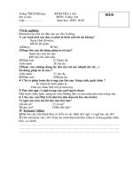 kiểm tra tiếng việt 45p kÌ II