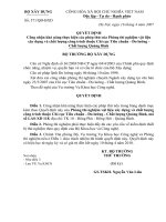 Quy định các phép thử của Phòng thí nghiệm vật liệu xây dựng ppsx