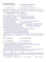 Tuyển sinh Lý Đại học 2010 số 5