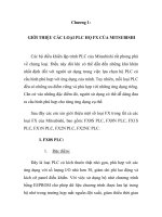 PLC MITTUBISHI và các tập lệnh, chương 1 potx