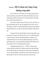 thiết kế tổng thể nút giao thông lập thể, chương 4 potx