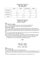 ĐỀ THI HỌC KỲ II - VẬT LÝ 9 - Đề lẻ