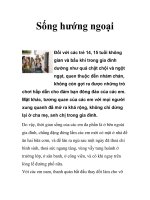 Sống hướng ngoại pot